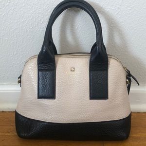 KATE SPADE BLUSH/BLACK BAG
